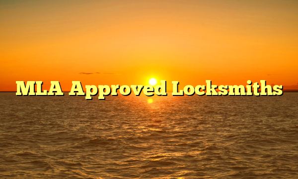 MLA Approved Locksmiths
