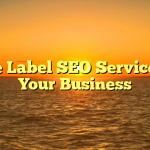 White Label SEO Services For Your Business