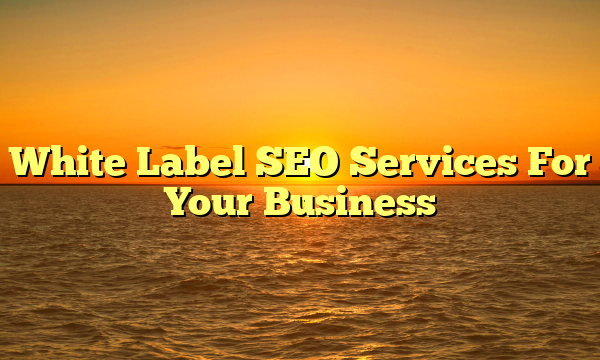 White Label SEO Services For Your Business