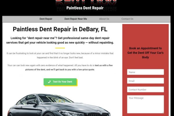 Car Dent Repair in Tampa